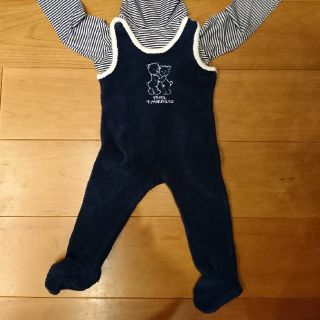 プチバトー(PETIT BATEAU)のプチバトー[カーバーオール]74㎝(パンツ)