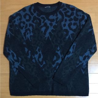 ラッドミュージシャン(LAD MUSICIAN)の新品 LAD MUSICIAN レオパード柄ニット(ニット/セーター)