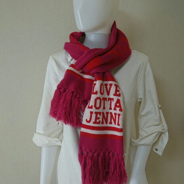 JENNI(ジェニィ)のジェニー❤JENNI❤新品✨マフラー キッズ/ベビー/マタニティのキッズ服女の子用(90cm~)(ジャケット/上着)の商品写真