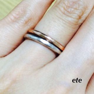 エテ(ete)のete♡7号 ２個セット(リング(指輪))