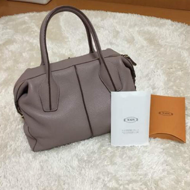 海外 正規品】 TOD'S - 新品未使用トッズ Dバッグ ハンドバッグ 型押し