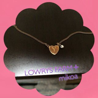 ローリーズファーム(LOWRYS FARM)のLOWRYS FARM♡ネックレス(ネックレス)