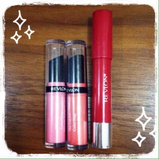 レブロン(REVLON)のREVLON＊リップ＊3本セット(その他)