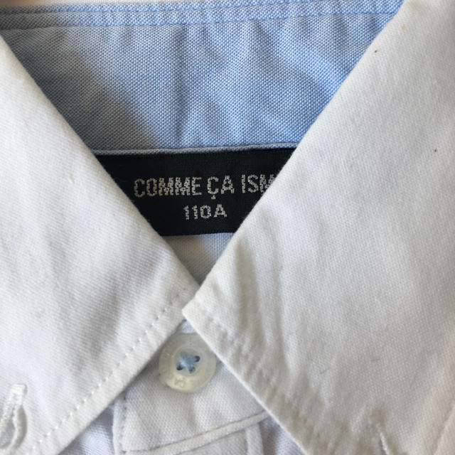 COMME CA ISM(コムサイズム)のコムサイズム シャツ  110A キッズ/ベビー/マタニティのキッズ服男の子用(90cm~)(ドレス/フォーマル)の商品写真