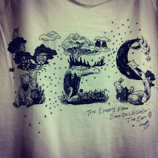 UNITED ARROWS(ユナイテッドアローズ)のmarble Tシャツ レディースのトップス(Tシャツ(半袖/袖なし))の商品写真