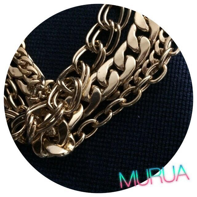 MURUA(ムルーア)のMURUA♡チェーンネックレス レディースのアクセサリー(ネックレス)の商品写真