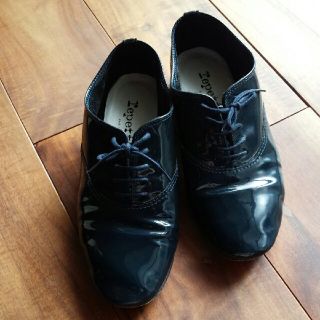 レペット(repetto)の本日限定！レペット　zizi 35　エナメル・紺(ローファー/革靴)