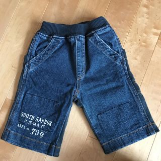 フェリシモ(FELISSIMO)の新品！ HARAPPA  ジーンズ ハーフパンツ size100(パンツ/スパッツ)