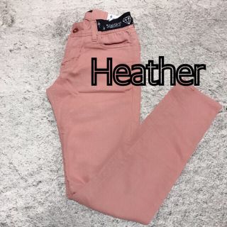 ヘザー(heather)の美品♦︎Heather ストレッチ スキニーパンツ(スキニーパンツ)