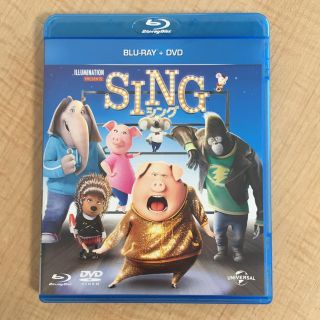 ユニバーサルエンターテインメント(UNIVERSAL ENTERTAINMENT)のsing シング Blu-ray 未再生 ブルーレイ(キッズ/ファミリー)