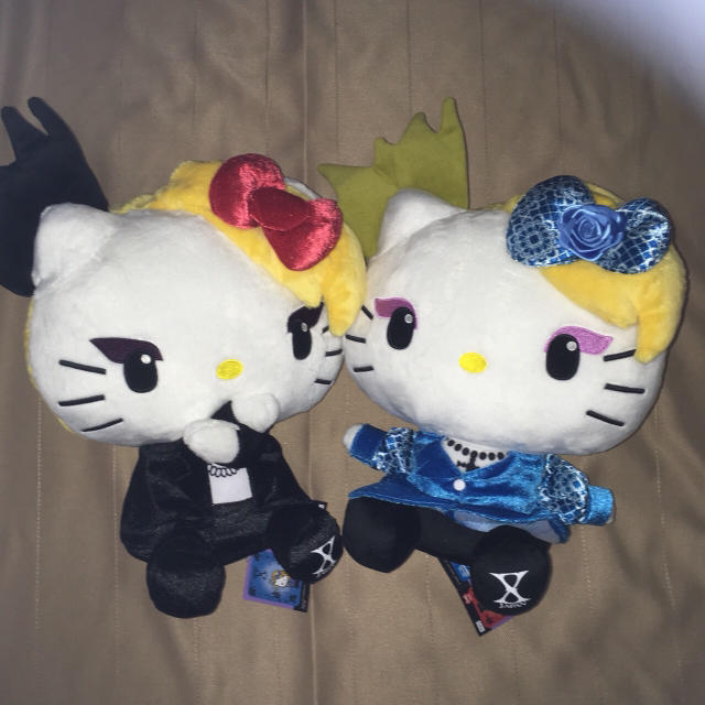 サンリオ(サンリオ)のYOSHIKITTY ぬいぐるみ 各値 エンタメ/ホビーのタレントグッズ(ミュージシャン)の商品写真