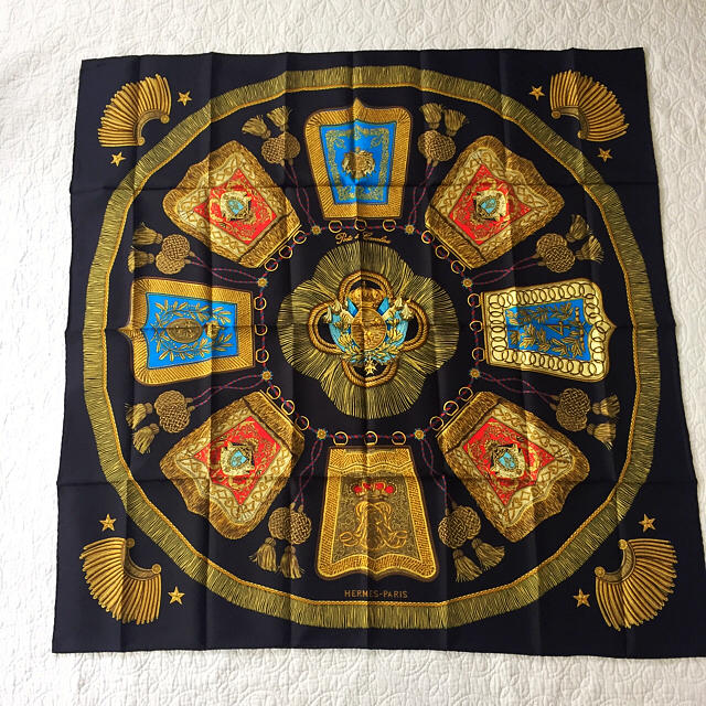 エルメス スカーフ 美品 約88×88