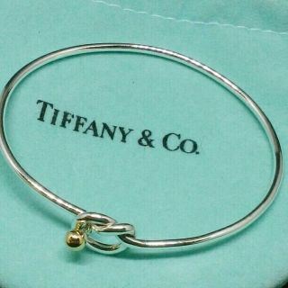 ティファニー(Tiffany & Co.)のティファニー バングル　フック&アイ　 アクセサリー  18金(ブレスレット/バングル)