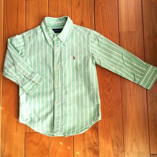 ラルフローレン(Ralph Lauren)のゆかちん様♡美品♡ラルフローレン  ストライプシャツ90(ブラウス)