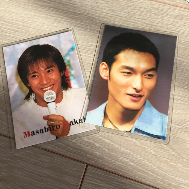 SMAP(スマップ)のSMAP シール レア中居くん エンタメ/ホビーのタレントグッズ(アイドルグッズ)の商品写真