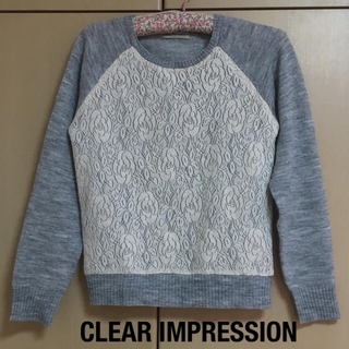 クリアインプレッション(CLEAR IMPRESSION)のクリアインプレッション長袖セーター♡(ニット/セーター)