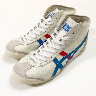 オニツカタイガー(Onitsuka Tiger)の美品24.5オニツカタイガー メキシコ ミッドランナー トリコロール 879(スニーカー)