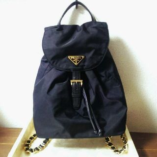 プラダ(PRADA)の再値下げ♥プラダ金チェーンリュック正規品(リュック/バックパック)