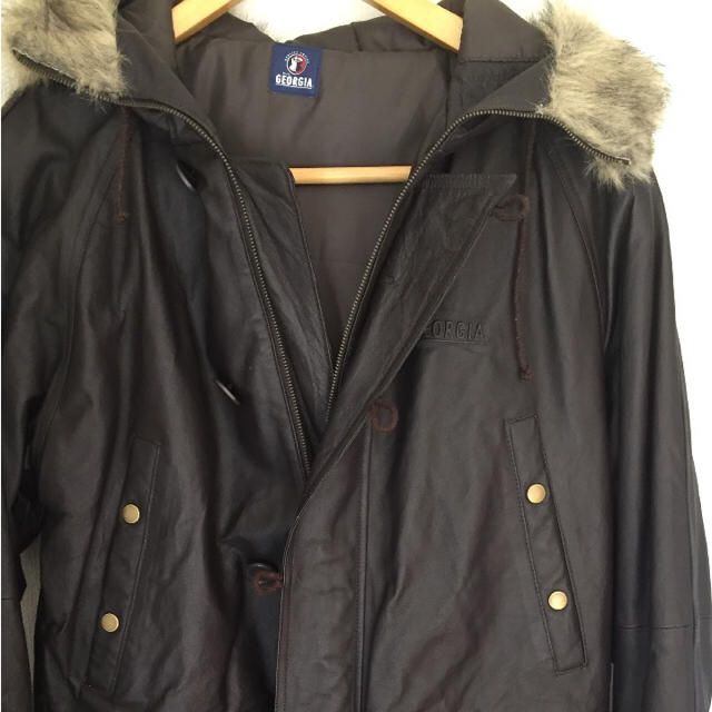 172988様 専用‼️ ジョージア革コート メンズのジャケット/アウター(レザージャケット)の商品写真