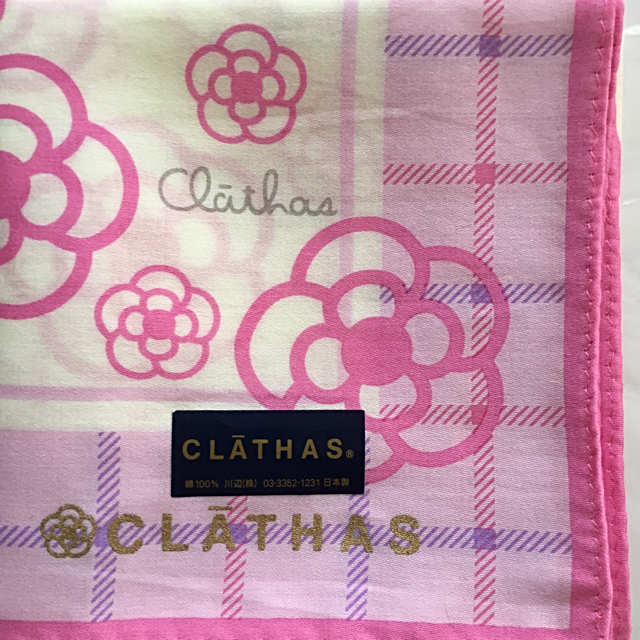 CLATHAS(クレイサス)のクレイサス ハンカチ 大判 レディースのファッション小物(ハンカチ)の商品写真