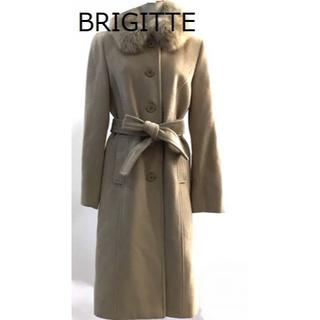 ブリジットバーキン(Bridget Birkin)のブリジット BRIGITTE ロングコート 9 レディース ベージュ系 (毛皮/ファーコート)