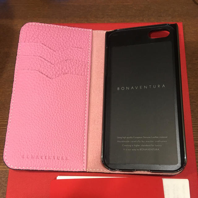 日本未入荷 新品ボナベンチュラiPhone SE 5S ピンク iPhoneケース
