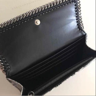 STELLA McCARTNEY スネークレザー　ロングウォレット 箱付き 美品