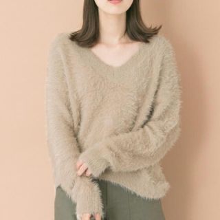 アーバンリサーチ(URBAN RESEARCH)の新品 URBAN RESEARCH フェザーヤーン(ニット/セーター)