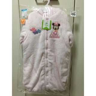 ニシマツヤ(西松屋)の値下げ！新品 ミニーちゃん おくるみ 50 70 新生児(おくるみ/ブランケット)