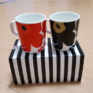 マリメッコ(marimekko)のマリメッコ☆ペアマグカップ(グラス/カップ)