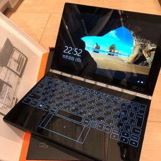 レノボ(Lenovo)の美品YOGA BOOK Windows SIMフリー Office2016付き(ノートPC)