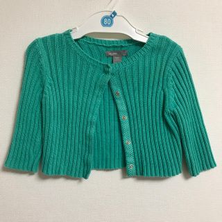 ベビーギャップ(babyGAP)の美品！babyGAP リブカーディガン(カーディガン/ボレロ)