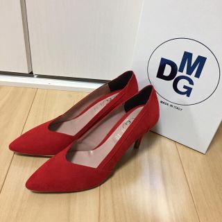 DMG パンプス 赤