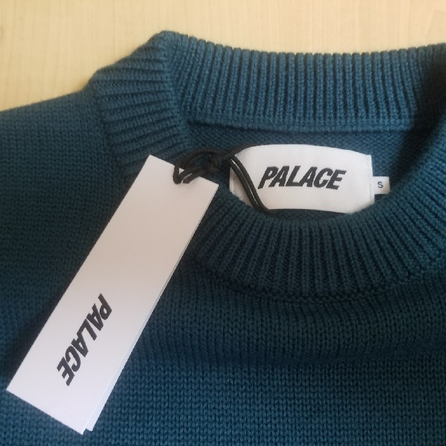 Supreme(シュプリーム)の【S】Palace Skateboard 3P KNIT DARK TEAL メンズのトップス(ニット/セーター)の商品写真