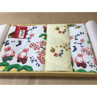 【くろ様専用】☆夕立窯  バスタオルセット 6点 新品未使用(タオル/バス用品)