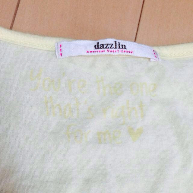 dazzlin(ダズリン)のdazzlin Tシャツ♡ レディースのトップス(Tシャツ(半袖/袖なし))の商品写真