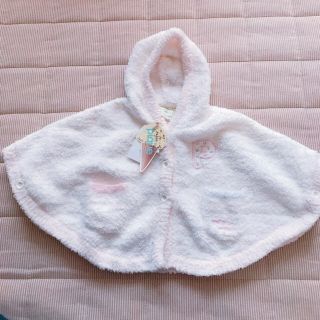 gelato pique baby ポンチョ 新品・未使用品(カーディガン/ボレロ)