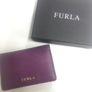 フルラ(Furla)の★値下げ★美品 FURLA フルラ 名刺入れ カードケース(名刺入れ/定期入れ)