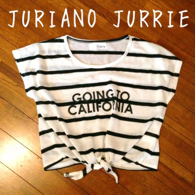 JURIANO JURRIE(ジュリアーノジュリ)の今季☆JURIANO JURRIE レディースのトップス(Tシャツ(半袖/袖なし))の商品写真