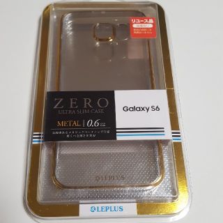 Galaxy S6 SC-05G 超極薄ハードケース　クリア&ゴールド(モバイルケース/カバー)