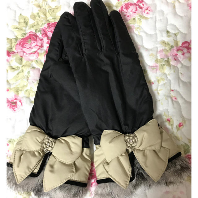 CLATHAS(クレイサス)のクレイサス♡リボン手袋♡新品 レディースのファッション小物(手袋)の商品写真