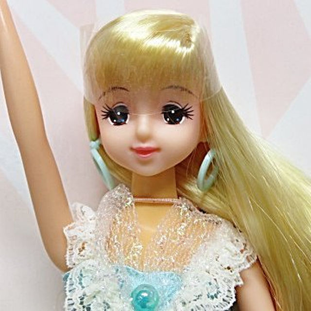 タカラ 着せ替え人形 ジェニー 1991年 アイドルジェニー グリーン 蔦模様