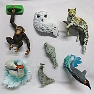 カイヨウドウ(海洋堂)の非売品 旭山動物園 マグネットズー 全6種フルコンプ品 海洋堂 フィギュア 磁石(その他)