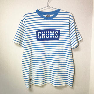 チャムス(CHUMS)のチャムス ボーダーロゴTシャツ(Tシャツ/カットソー(半袖/袖なし))