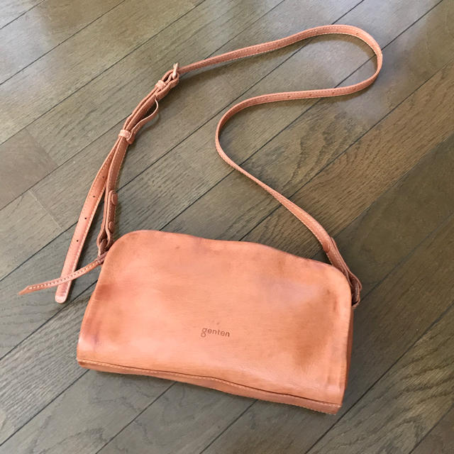 genten - 専用です! ゲンテン ゴートヌメ ミニショルダーの通販 by
