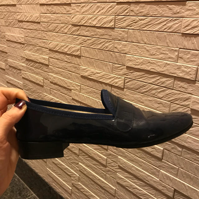 repetto(レペット)のレペット マイケル クラシックブルー 38 レディースの靴/シューズ(ローファー/革靴)の商品写真