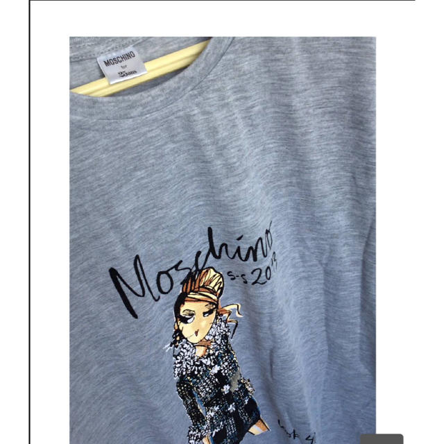 新品未使用 MOSCHINO for 25ans Tシャツ グレー