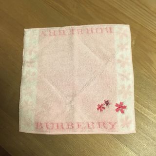 バーバリー(BURBERRY)のバーバリータオルハンカチ(ハンカチ)