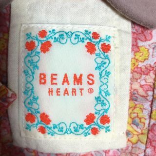 ビームス(BEAMS)のひふみうさぎ様専用 BEAMS HEART 花柄ワンピース (ひざ丈ワンピース)