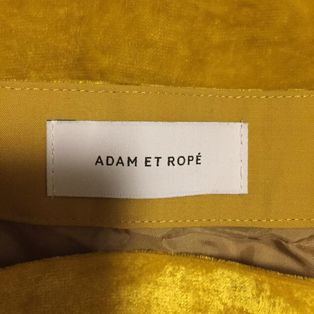 Adam et Rope'(アダムエロぺ)の【mu_um_luck様専用】アダムエロペ クラッシュベロアスカート レディースのスカート(ひざ丈スカート)の商品写真